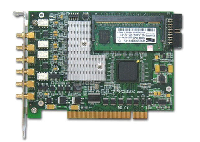 高速数据采集卡PCI8501 800KS/s 16位 8路同步模拟量输入；带DIO功能