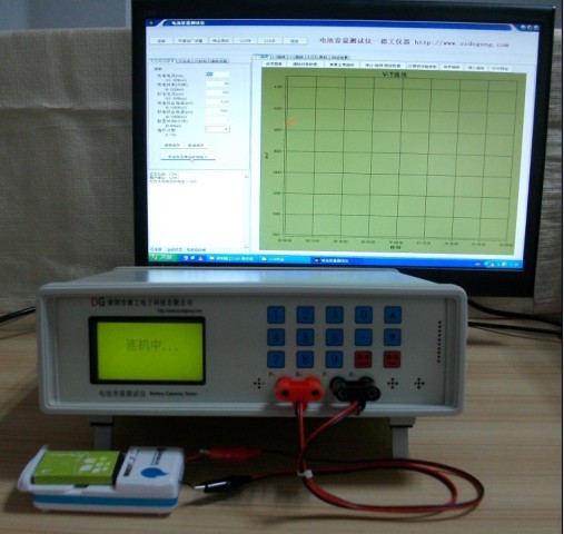 电池充放电性能综合检测仪器 连电脑生成充放电曲线及测试结果报告可打印