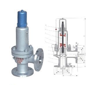 A41Y弹簧微启式安全阀、A41H铸钢不锈钢弹簧微启式安全阀