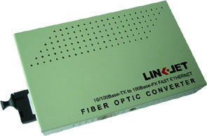 单纤光纤收发器 LJ 10/100SC25S