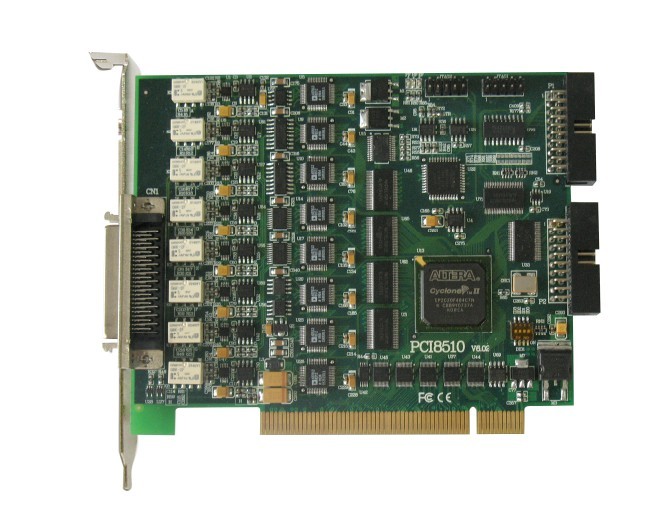 阿尔泰8路同步模拟量输入高速采集卡PCI8510