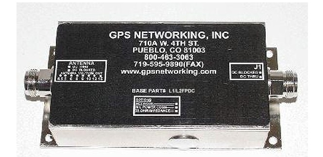 GPS Networking滤波器L1/L2FPDC