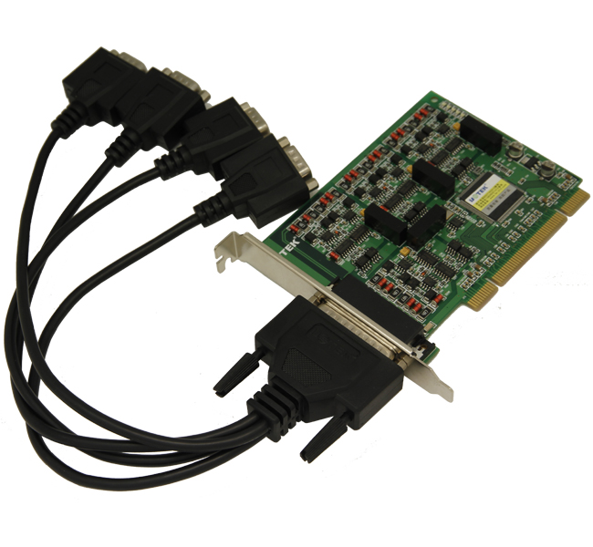 UT-724I 四口工业级光隔RS-485/422 PCI多串口卡