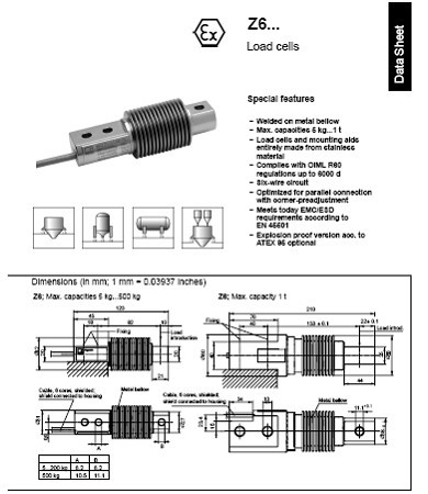 Z6FD1/100KG,HBM德国Z6FD1/100KG