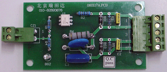 Tr2G-2A是阻性负载电加热装置中用于可控硅过零触发的专用板
