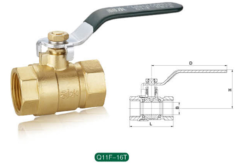 216黄铜球阀Q11F-16T