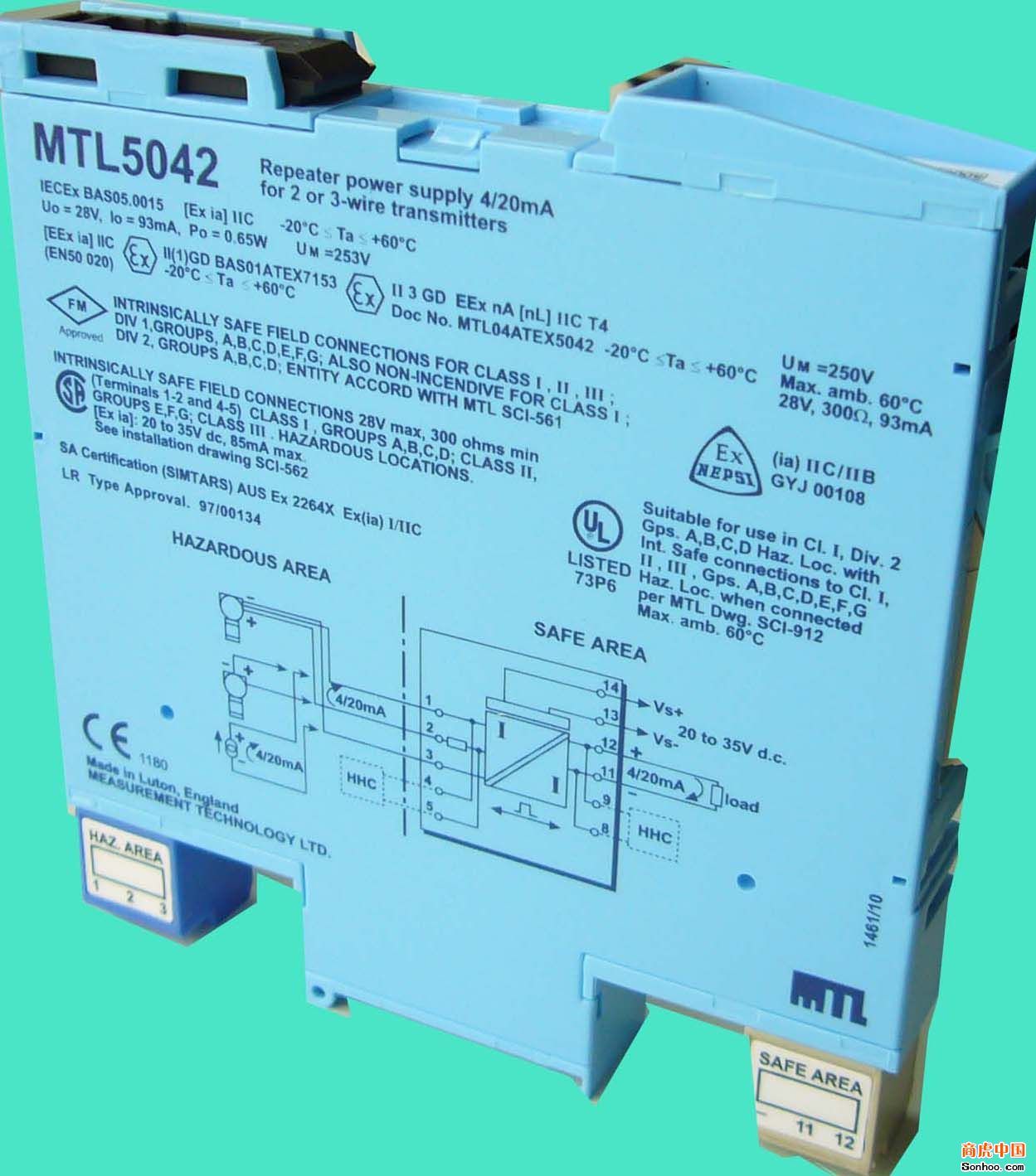 MTL5042英国MTL区域代理商