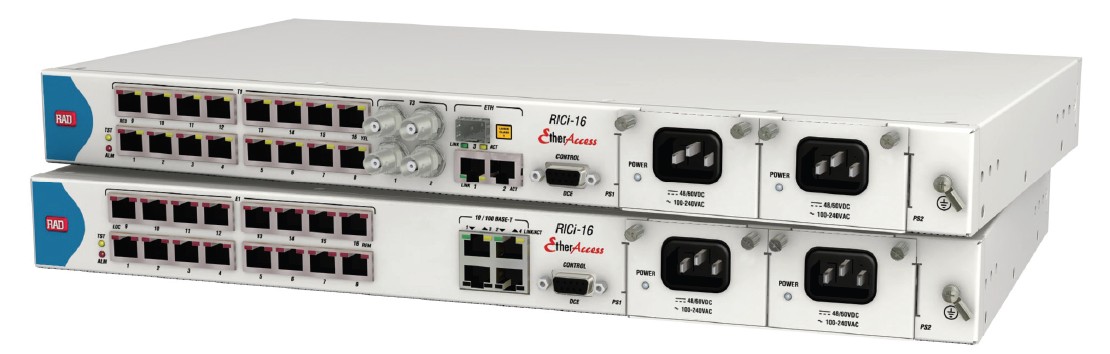 RAD RICI-16/16E1 16E1协议转换器 16E1转IP/以太网