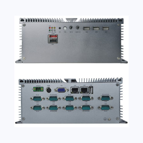 嵌入式无风扇工业计算机，酷睿双核低功耗工控机