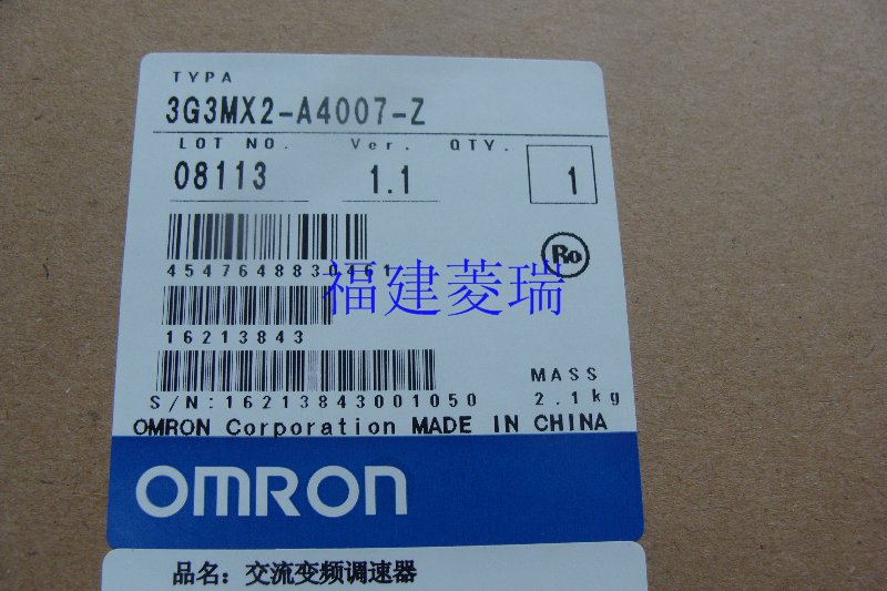 OMRON 变频器3G3MX2-A4007-Z