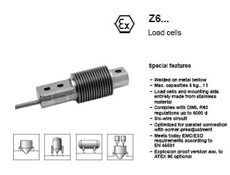 Z6FC3/200KG【Z6FC3/200KG】HBM传感器