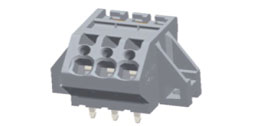 速普245系列PCB端子-斜面接线端子带固定器（5.0间距）