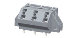 速普245系列PCB端子-斜面接线端子带固定器（10.0间距）