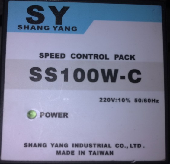 上阳SY调速器 SS100W-C  减速机3GN25K 5GU100TK， 5GU60RA