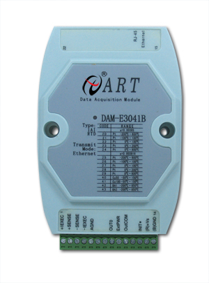 阿尔泰科技以太网采集模块热电阻输入模块DAME3041
