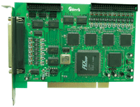 32通道光耦隔离输入的ADT-852基于PCI总线的3轴运动控制卡