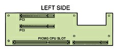 2U机箱双面底板PCI-5SD5