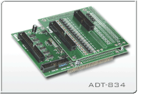在运动过程中可以将下一段指令提前处理，平滑运动方式的ADT-834基于PC104总线4轴运动控制卡