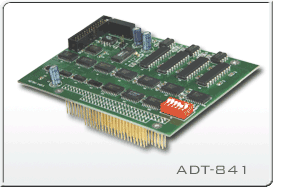 应用广泛的ADT-841 基于PC104总线模拟量控制卡
