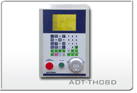 支持送线架缠线、断线报警检测的ADT-TH08D弹簧机专用控制器