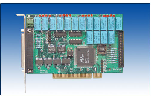 DAC-9325 继电器控制输出及开关量隔离输入卡