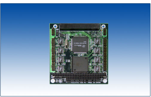 DAC-4743 PC/104-plus RS-232  八串口扩展模块