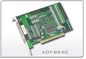 任意直线插补加速可接受伺服驱动器的各种信号的ADT-8940基于PCI总线四轴运动控制卡
