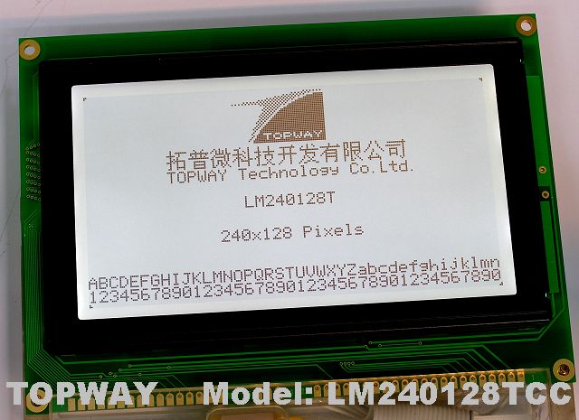 LCD液晶显示模块LM240128TCC