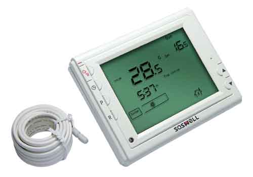 供应地板电加热房间温控器(森威尔)SAS908-FHL