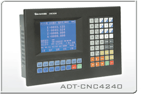 ADT-CNC4240体积小、经济型四轴铣床控制系统