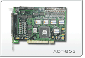 ADT-852基于PCI总线的3轴运动控制卡