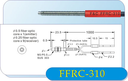 台湾光纤管FFRC-310光纤管