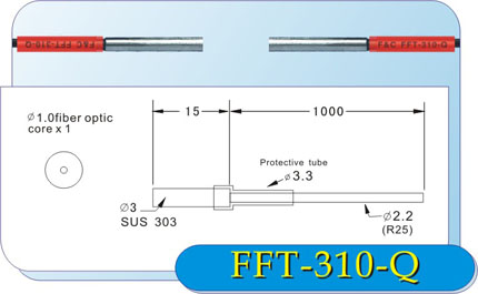 供应嘉准FFT-310-Q 光纤管