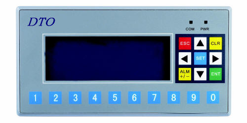 销售人机界面HMI文本显示器MD306L蓝色文本屏