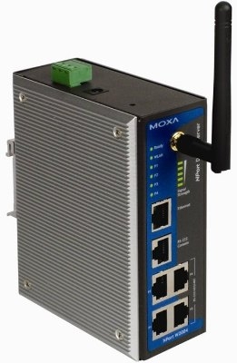 MOXA NPort W2004 代理商 无线串口服务器