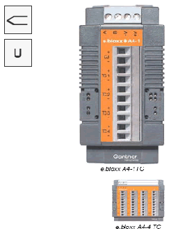 广州智维Gantner多通道温度模块--e.bloxx A4TC