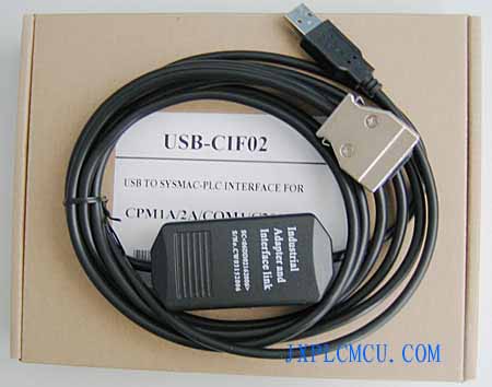 欧姆龙PLC编程电缆USB-CIF02/CQM1-CIF02