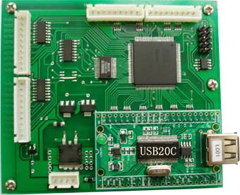 DTE0802型USB2.0高速多通道连续数据采集板