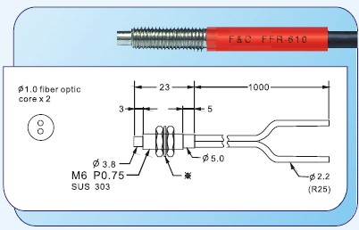 光纤传感器FFR-610-M