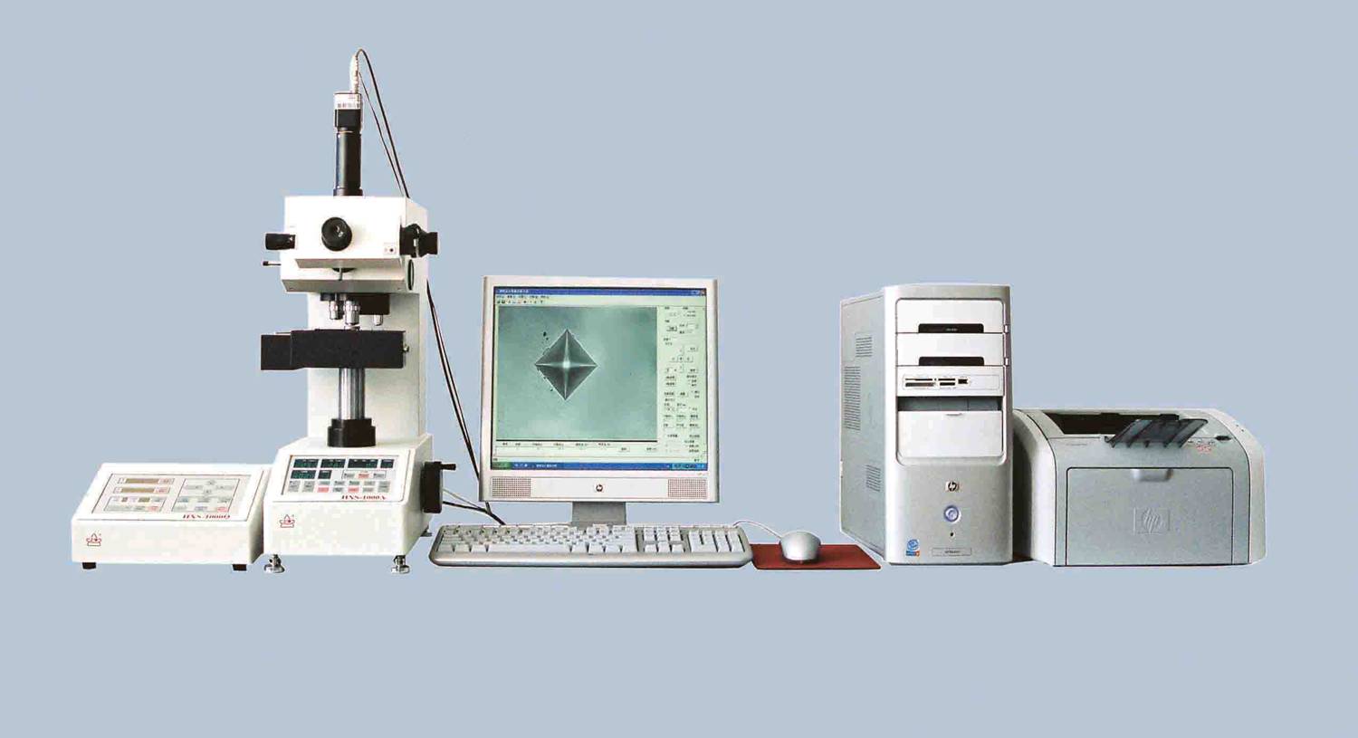 HXS-1000TA超级半准自动显微硬度CCD图象处理系统