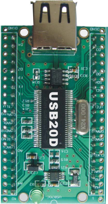 USB模块/USB2.0接口协议转换模块USB20D/USB协议转换模块