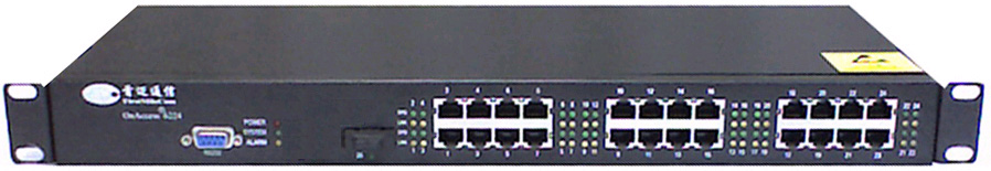 OnAccesH1002-24管理型视频解复用光纤交换机