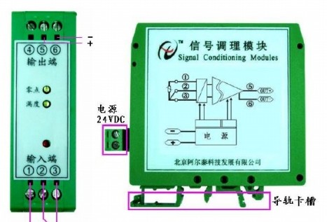 传感器信号隔离变送模块