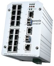 广东福建总代理科洛理思korenix 16+2G千兆网管型工业以太网交换机 JetNet 5018G