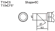 T10-C5无铅烙铁咀