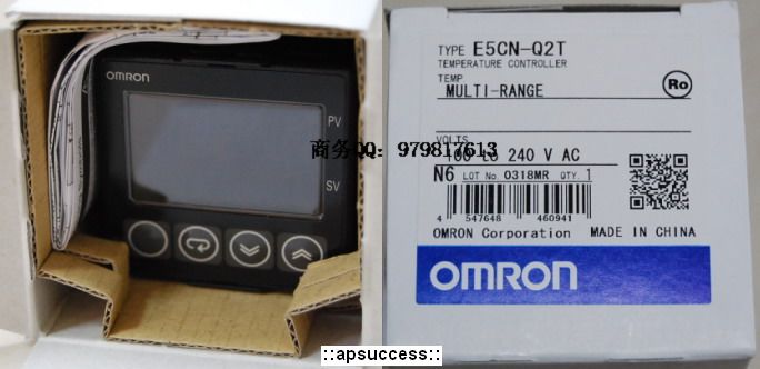 OMRON欧姆龙温控器 E5CN-R2T 全新原装