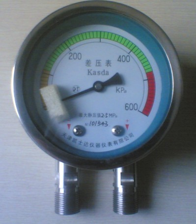 高静压不锈钢差压表