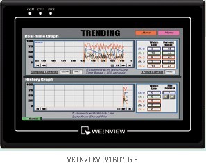 威纶通 MT6070iH 400MHz CPU 宽屏触摸屏
