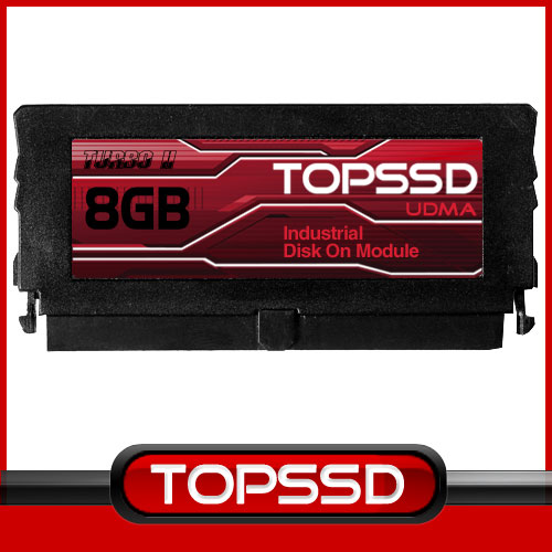 TOPSSD红标8GB固态工业电子硬盘IDE接口40pin