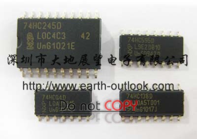 74HC04D，74HC138D，74HC245D，74HC595D